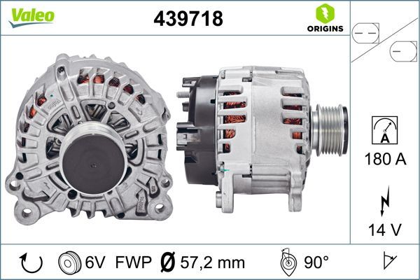 Alternator VALEO 439718