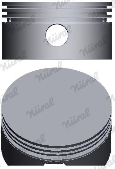 Piston, compresor aer NÜRAL 87-140500-00