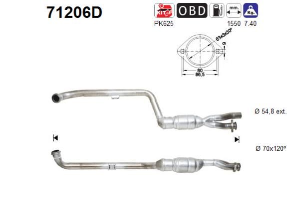 Katalizator AS 2114901419