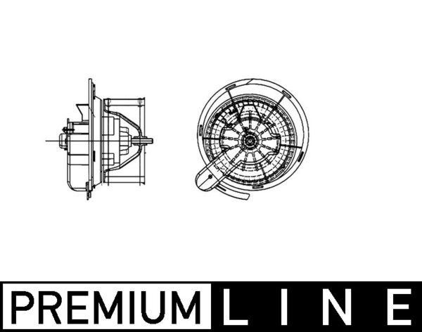 vnitřní ventilátor MAHLE AB 26 000P