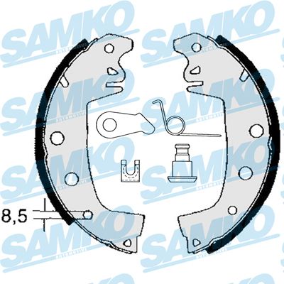 Zestaw szczęk hamulcowych SAMKO 82971