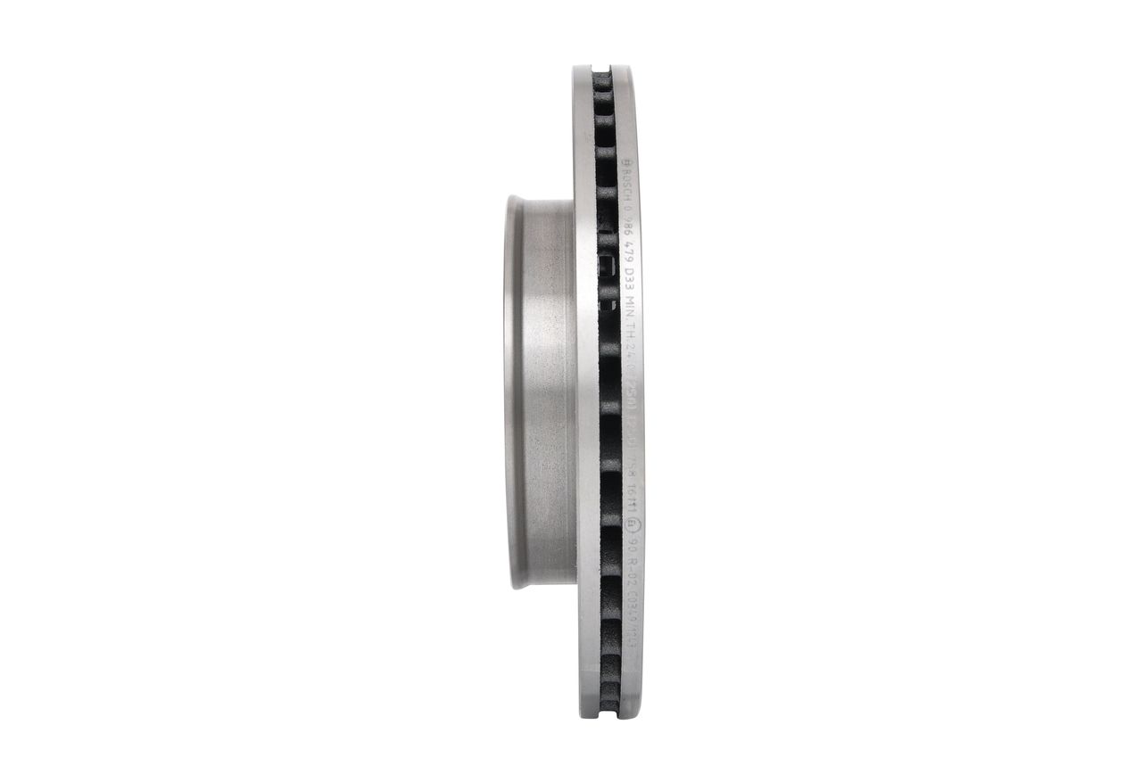 Levně Brzdový kotouč BOSCH 0 986 479 D33