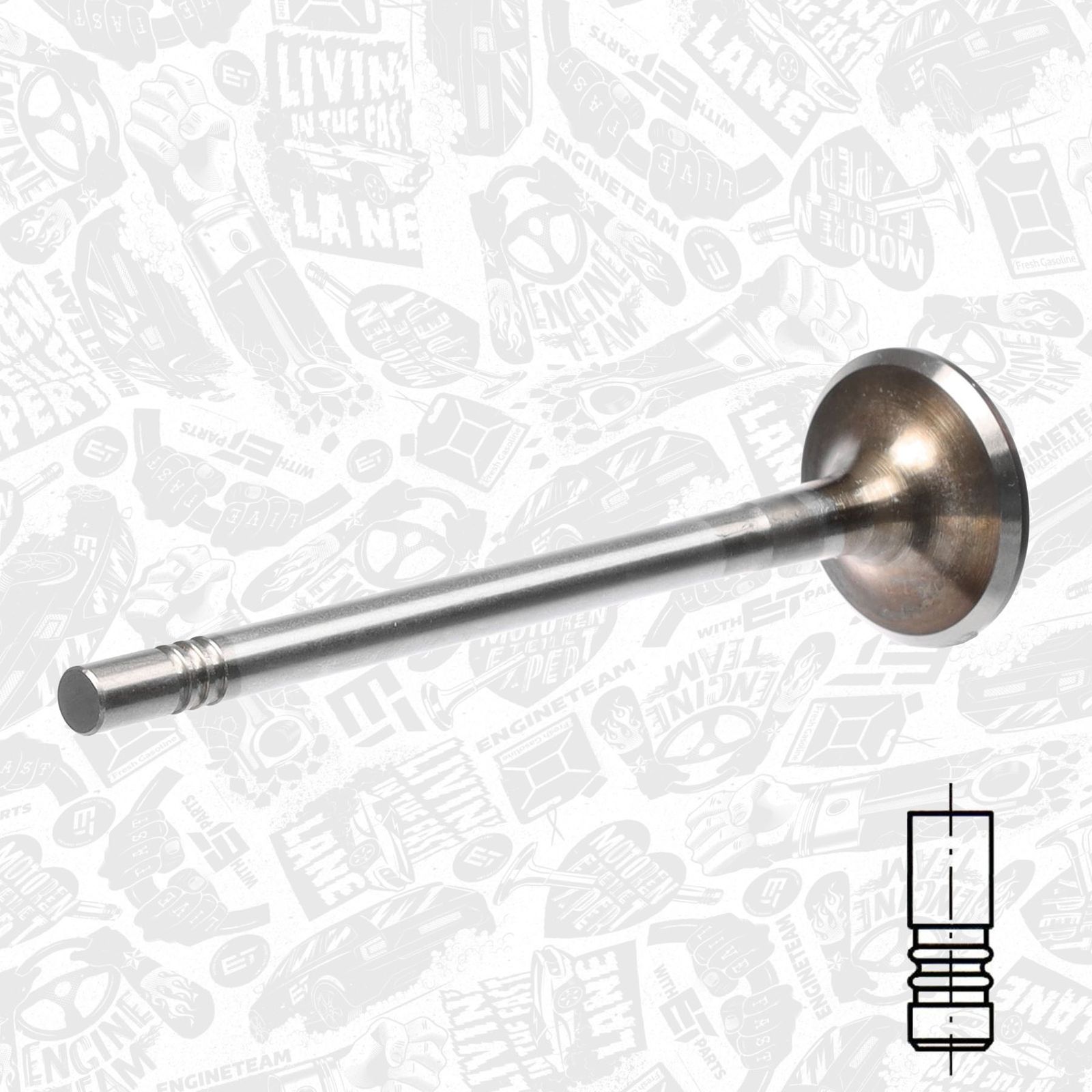 Supapa admisie ET ENGINETEAM VI0076