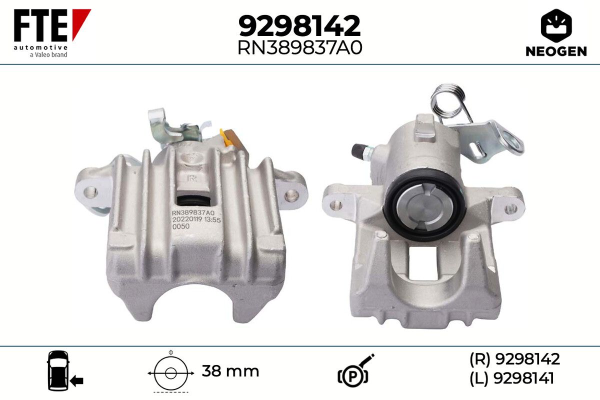 Etrier frana FTE NEOGEN 9298142