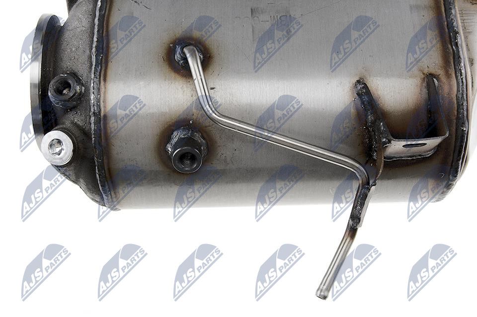 Nosēdumu-/Daļiņu filtrs, Izplūdes gāzu sistēma