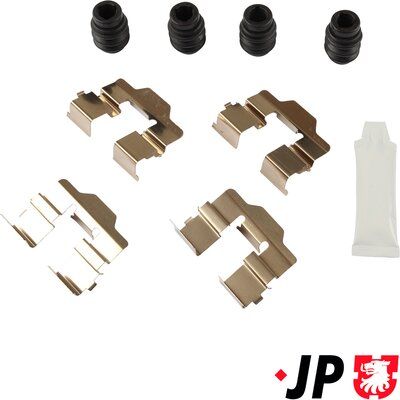 Set accesorii, placute frana JP Group 3164003710