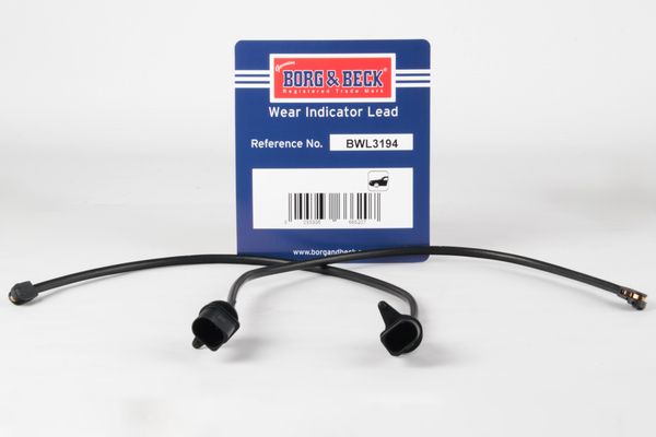 Styk ostrzegawczy, zużycie okładzin hamulcowych BORG & BECK BWL3194