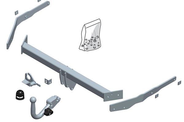 Zestaw zaczepu przyczepy BRINK 546200