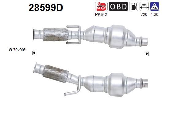 Katalizator AS 28599D