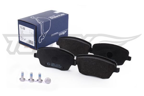 Levně Sada brzdových destiček, kotoučová brzda TOMEX Brakes 13-59
