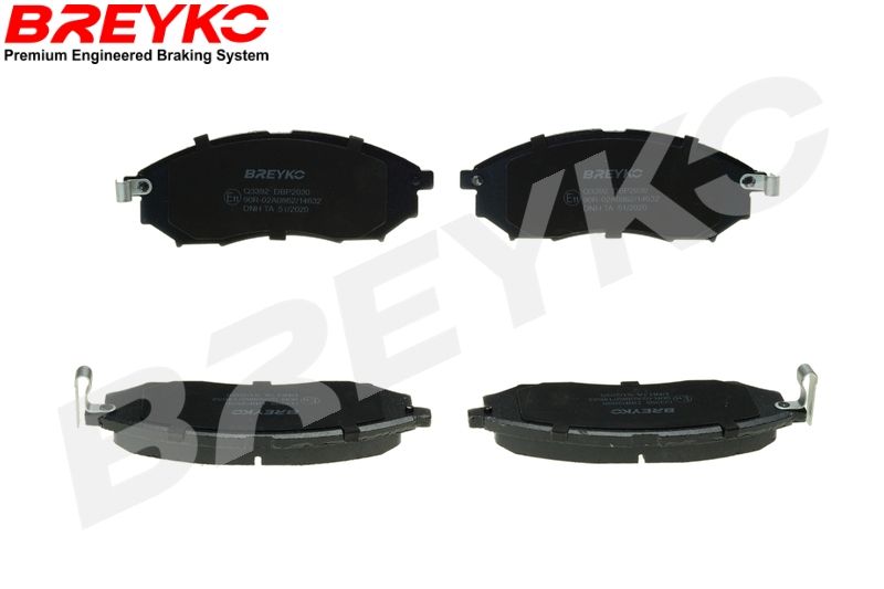 Zestaw klocków hamulcowych, hamulce tarczowe DAVID VASCO Q3392