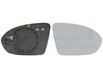 Levně Sklo do zrcátka, vnější zrcátko VAN WEZEL 3810838