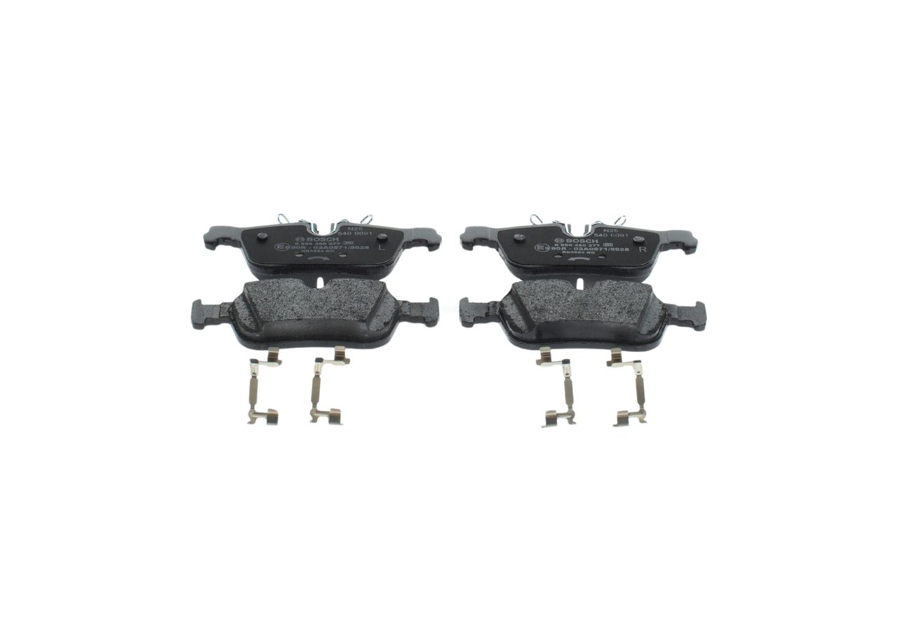 set placute frana,frana disc BOSCH 0 986 460 277