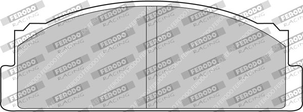 Zestaw klocków hamulcowych, hamulce tarczowe FERODO RACING FCP22H