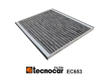 Filtr, wentylacja przestrzeni pasażerskiej TECNOCAR EC653