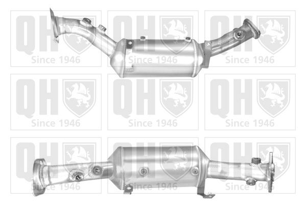 Filtr sadzy / filtr cząstek stałych, układ wydechowy QUINTON HAZELL 1419067J21H02