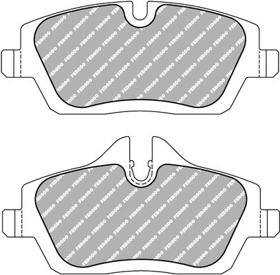 set placute frana,frana disc FERODO FCP1747H