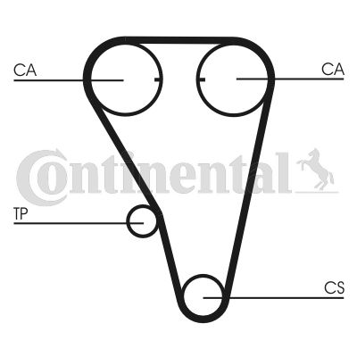 Pasek rozrządu CONTINENTAL CTAM CT803