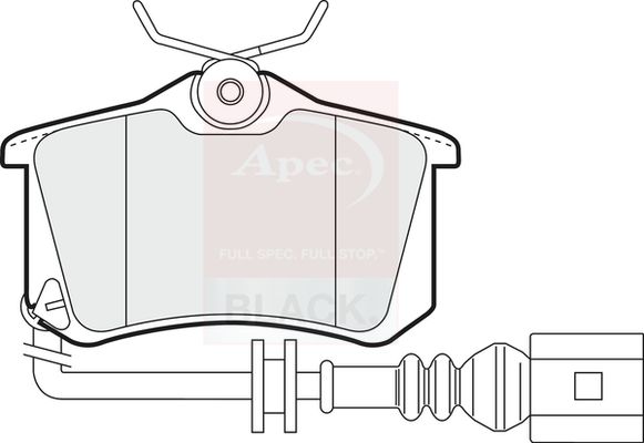 Apec - Rear Brake Pad Set