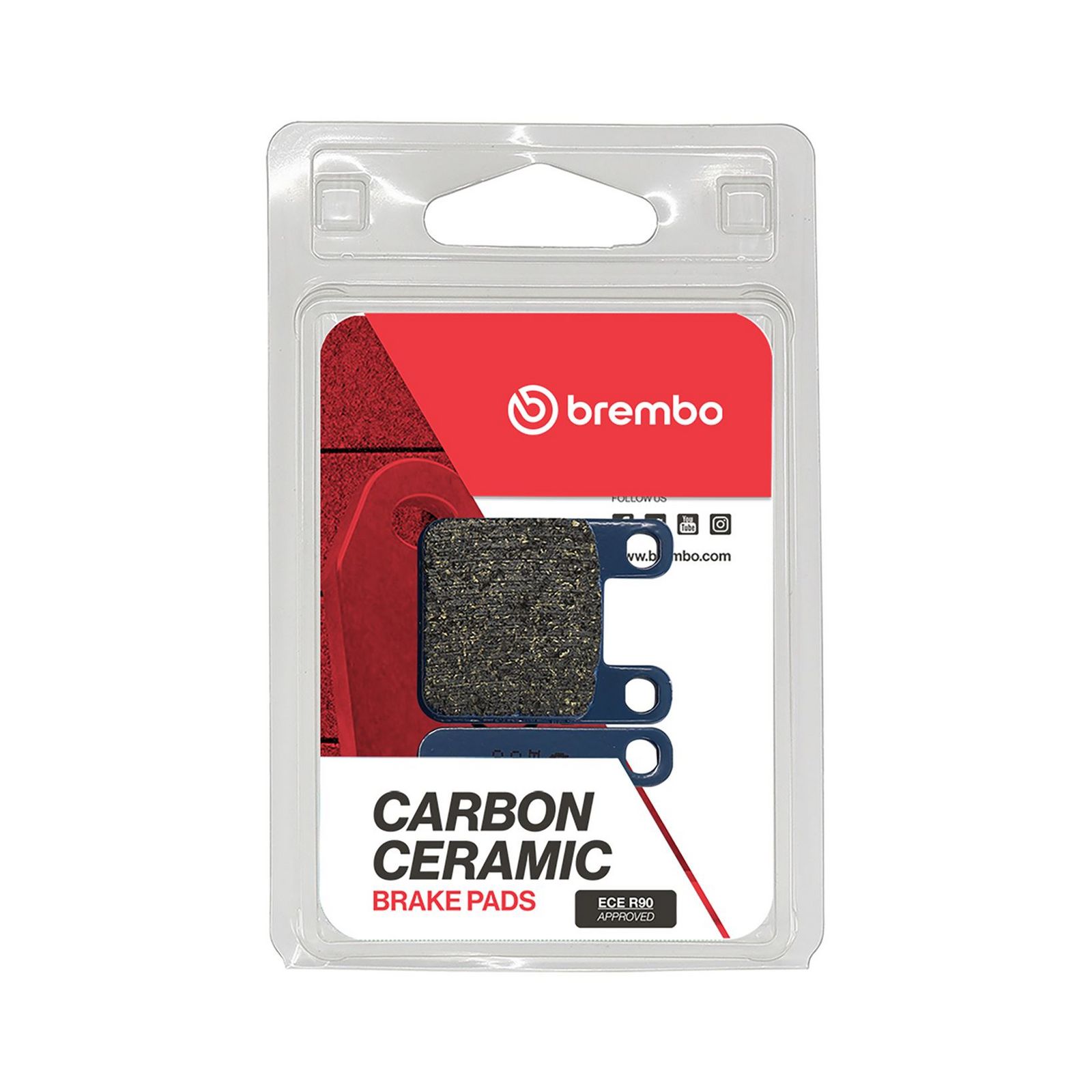 set placute frana,frana disc BREMBO PRIME - CarbonCeramic - CC 07BB1205