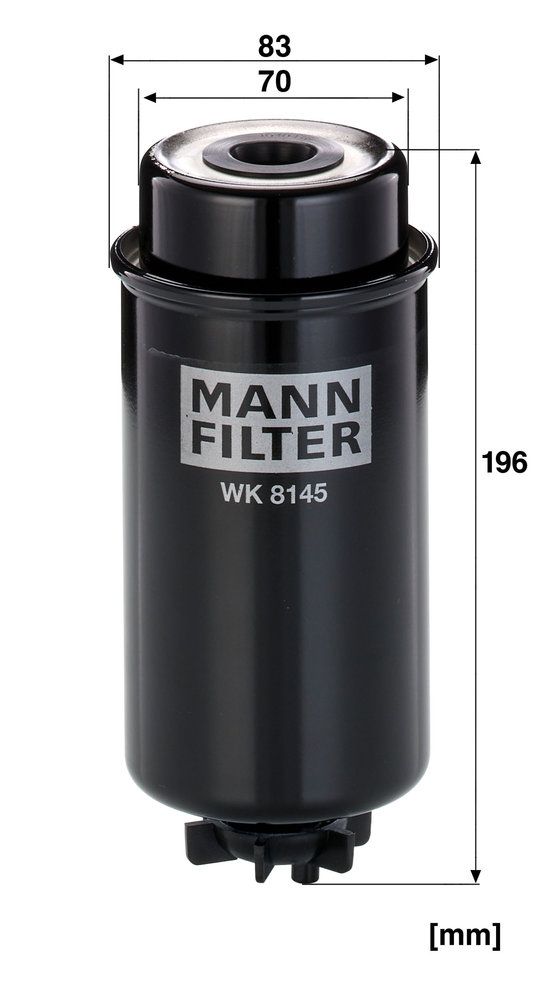 Levně Palivový filtr MANN-FILTER WK 8145