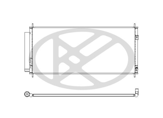 Condensator, climatizare KOYORAD CD080387M