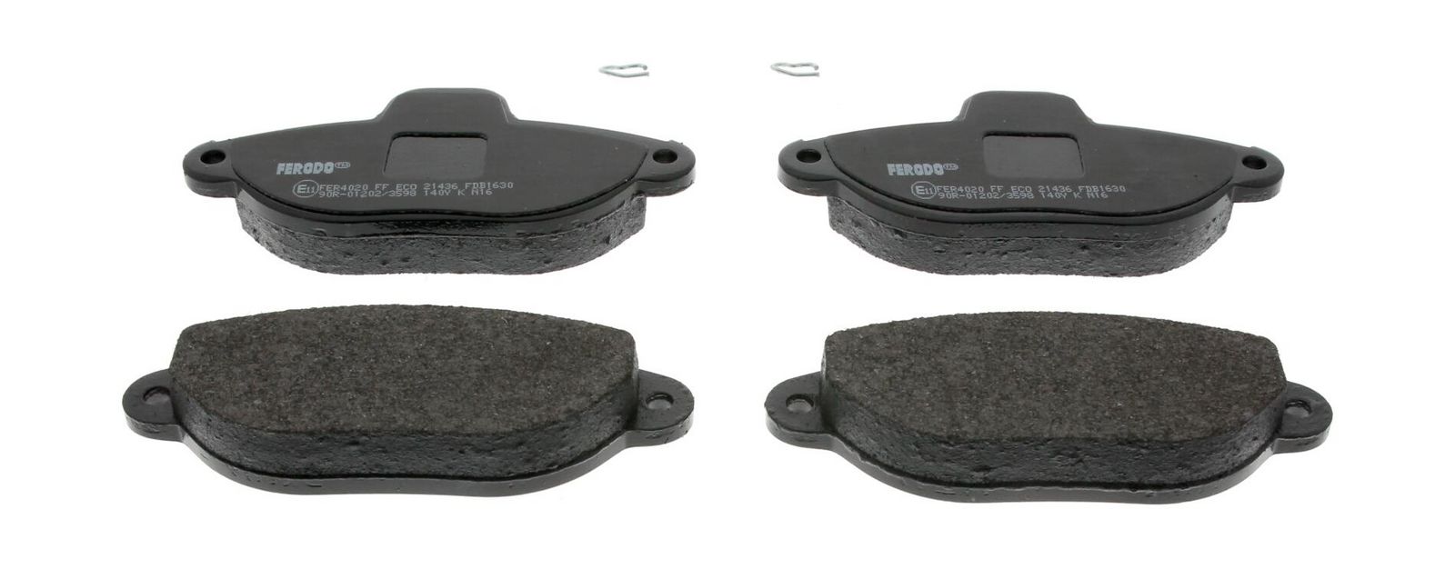 set placute frana,frana disc FERODO FDB1630