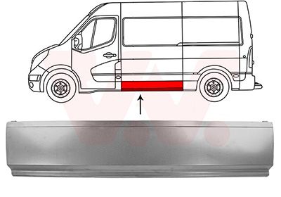 Panou lateral VAN WEZEL 3799109