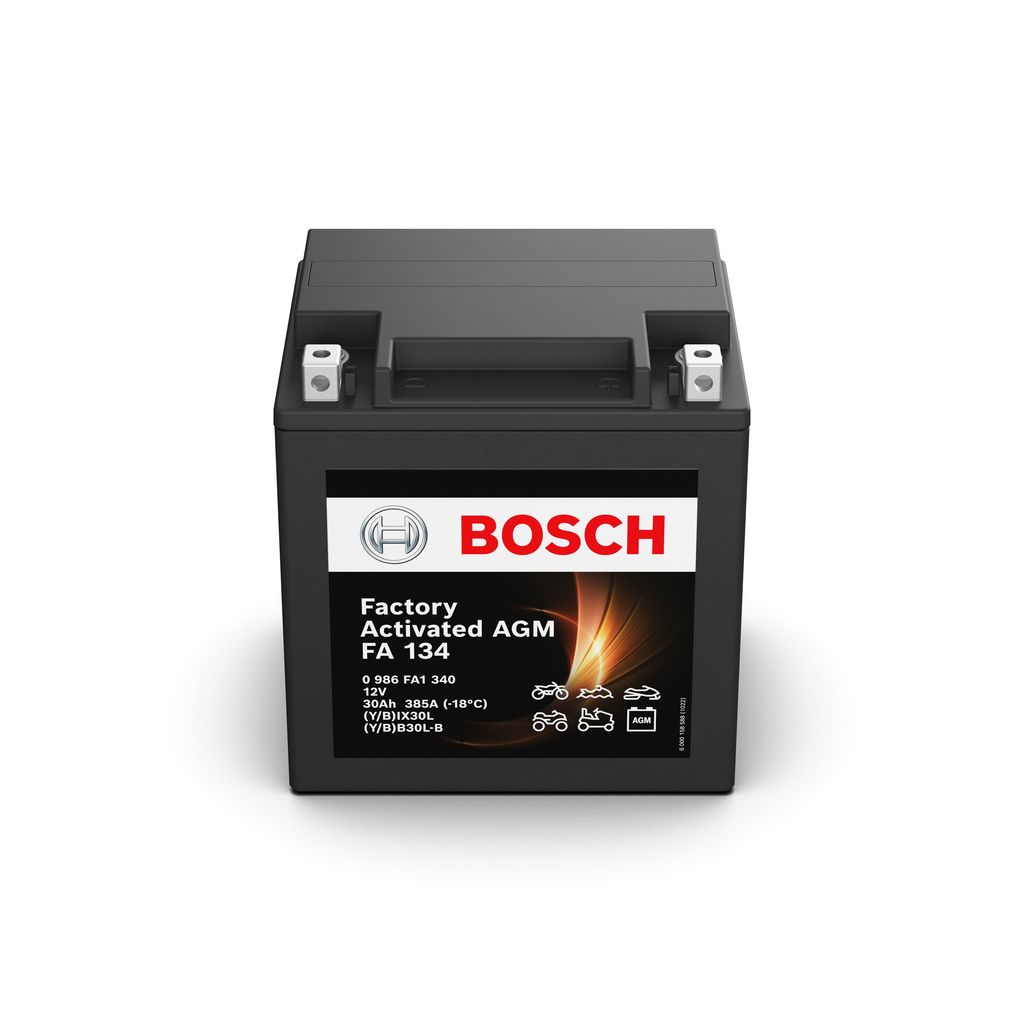 Baterie de pornire BOSCH AGM activat din fabrică 0 986 FA1 340