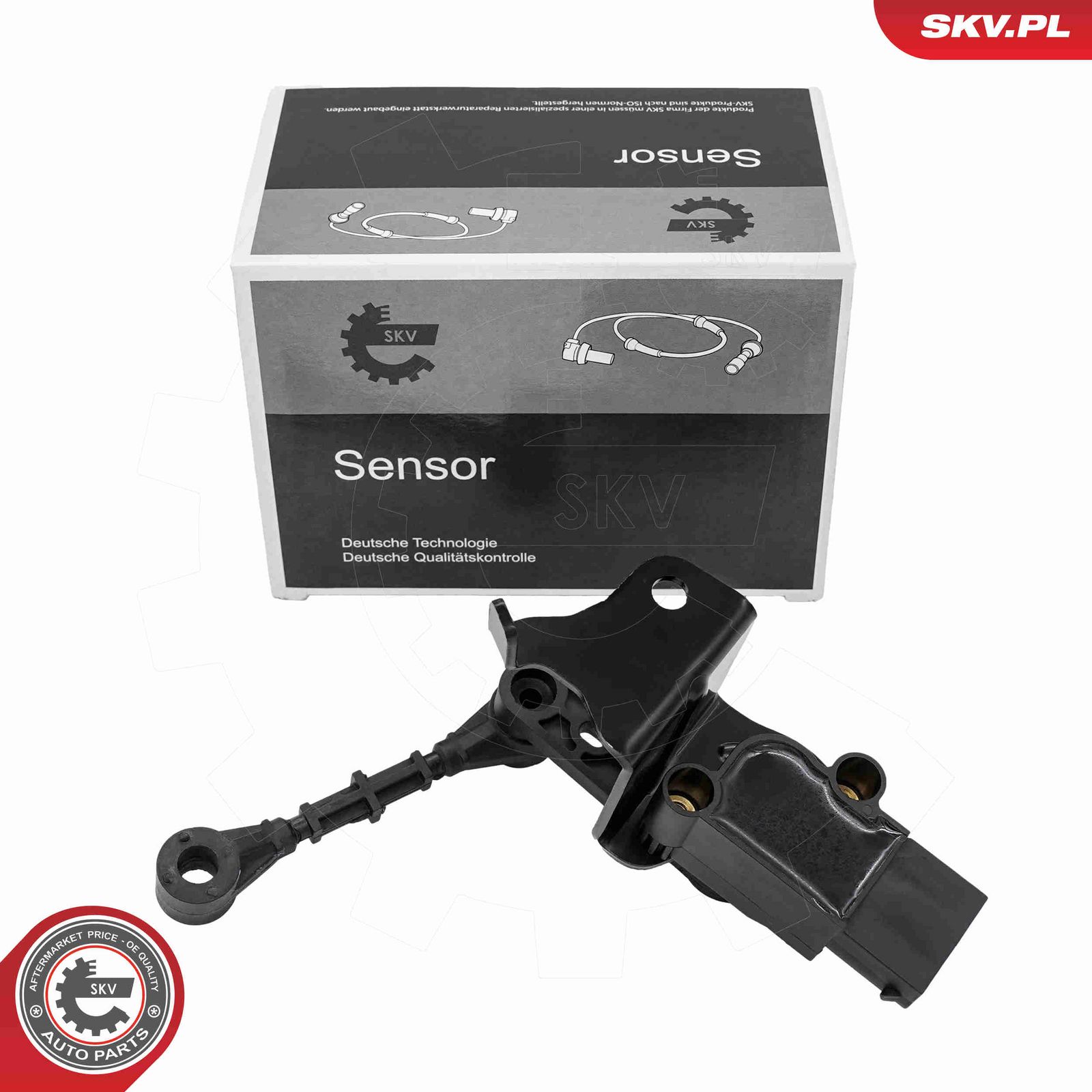 Датчик, корректор угла наклона фар