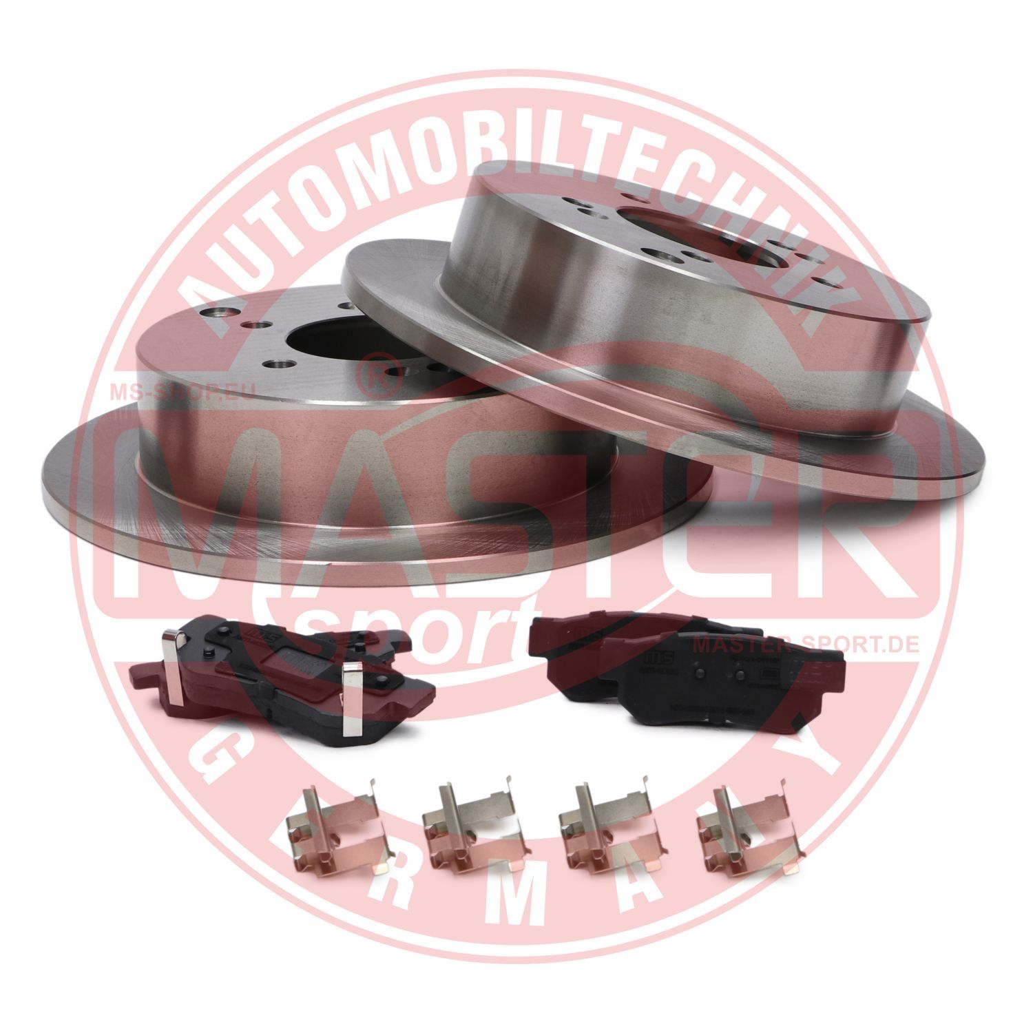 Zestaw do hamulców, hamulce tarczowe MASTER-SPORT GERMANY 201002861