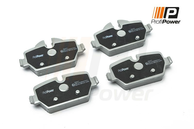 E-shop Sada brzdových platničiek kotúčovej brzdy ProfiPower 1B2071