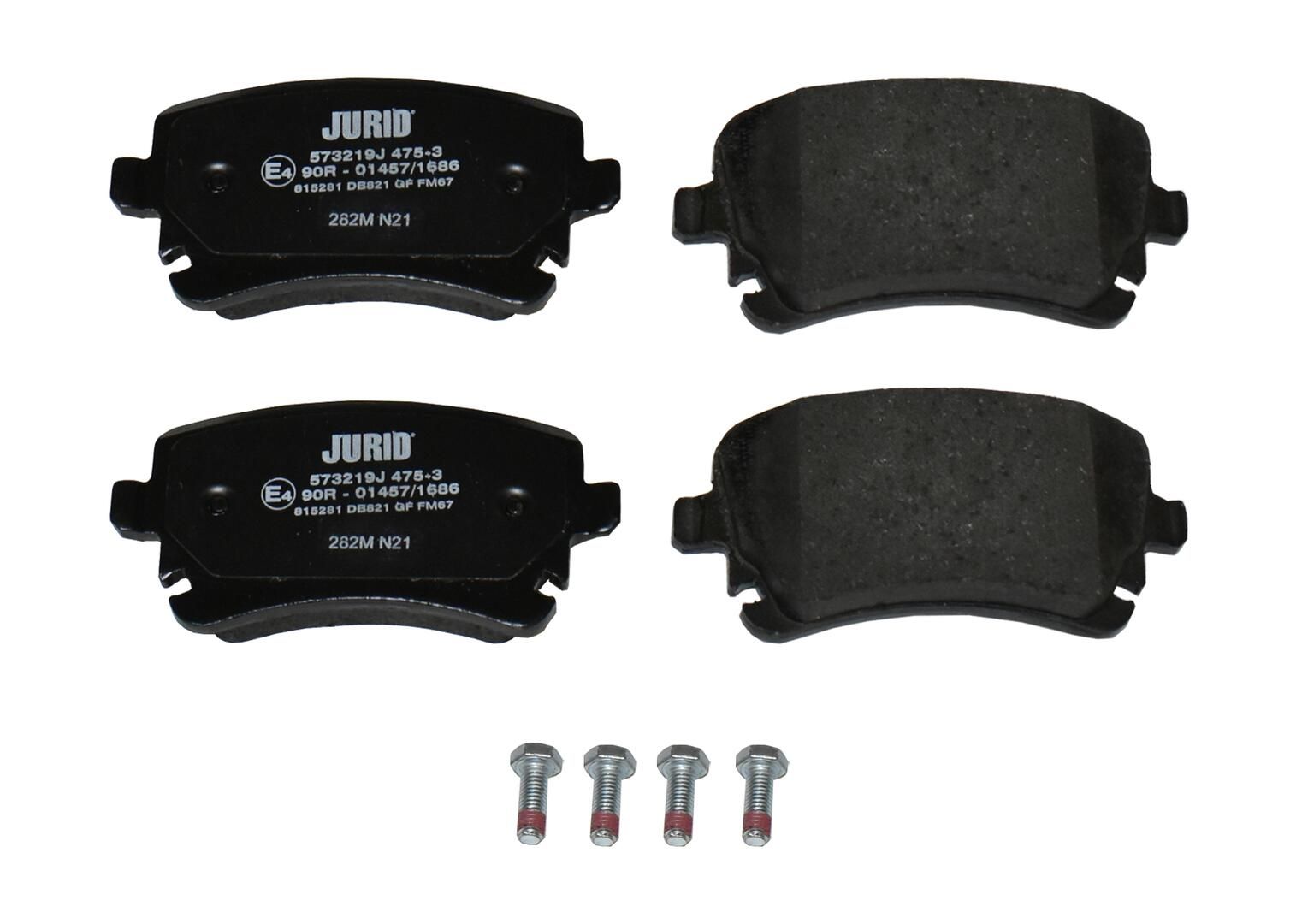 Комплект тормозных колодок, дисковый тормоз