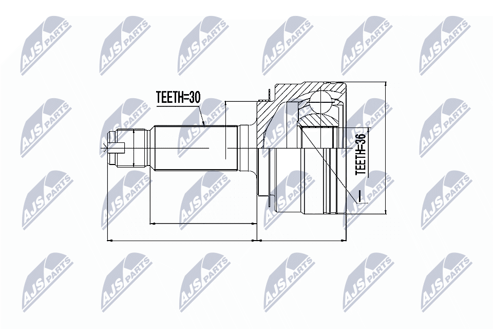 Set articulatie, planetara NTY NPZ-HD-040