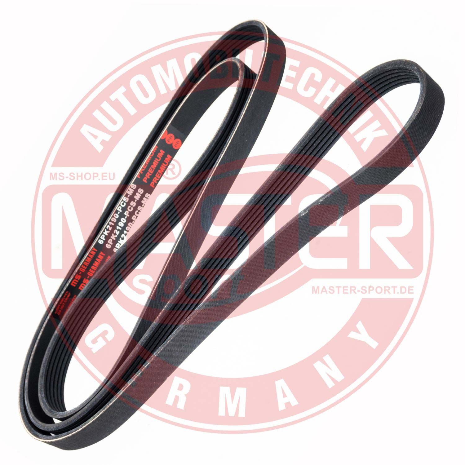Pasek klinowy wielorowkowy MASTER-SPORT GERMANY 6PK2190-PCS-MS