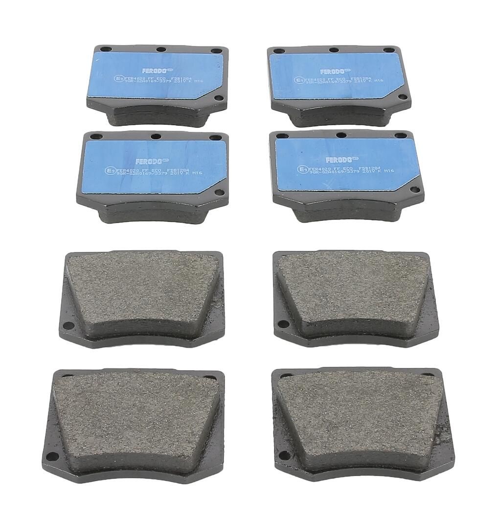 Kit de plaquettes de frein, frein à disque