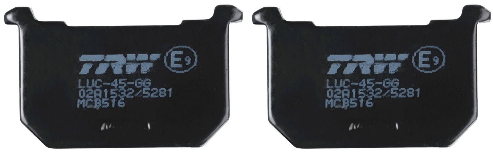 set placute frana,frana disc TRW Organic Allround MCB516