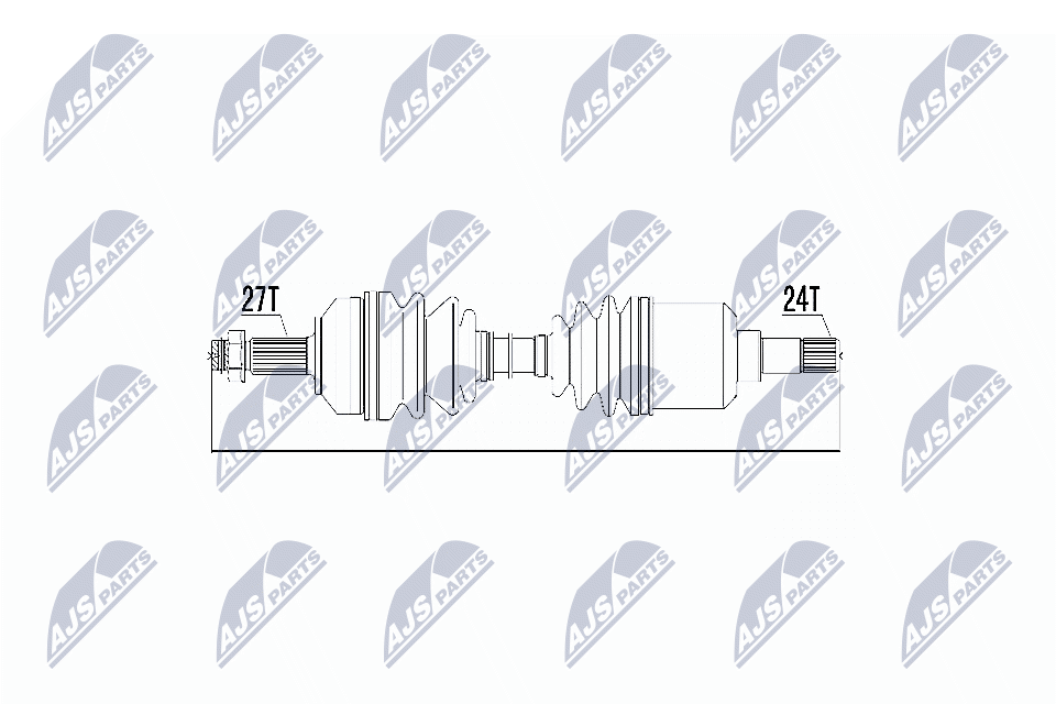 Wał napędowy NTY NPW-CT-014