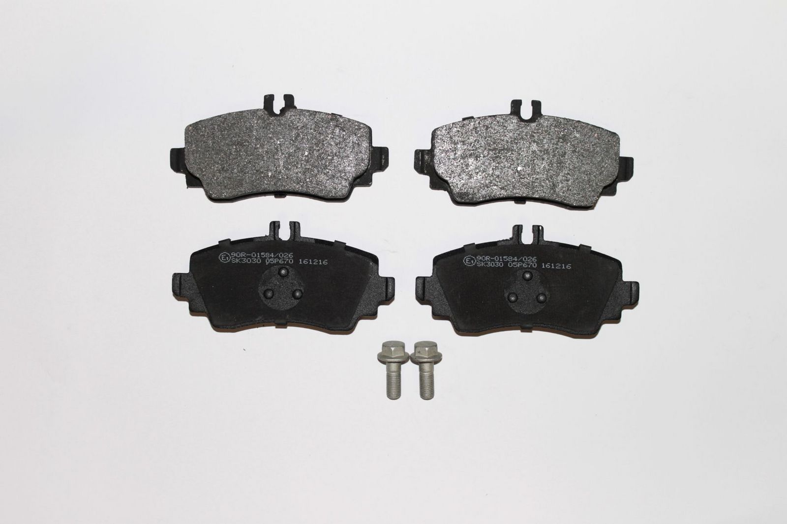 Kit de plaquettes de frein, frein à disque