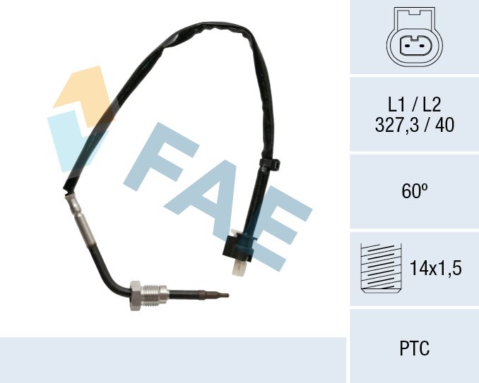 Senzor, temperatura gaze evacuare FAE 68027