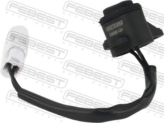 Выключатель, замок задней двери