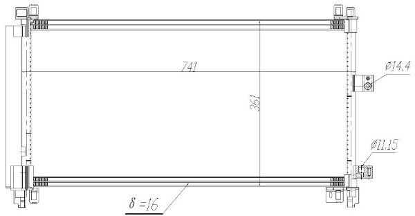 Condensator, climatizare MTR 13054799