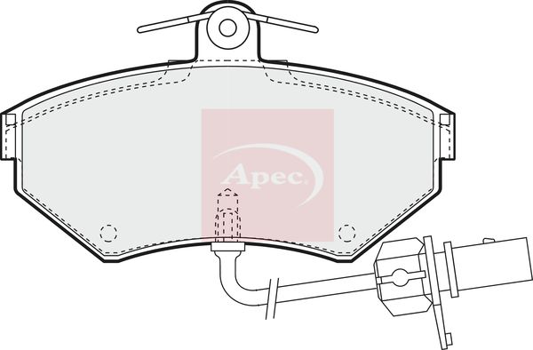 Apec - Front Brake Pad Set