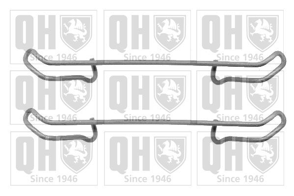 Zestaw akcesoriów, klocki hamulcowe QUINTON HAZELL BFK649