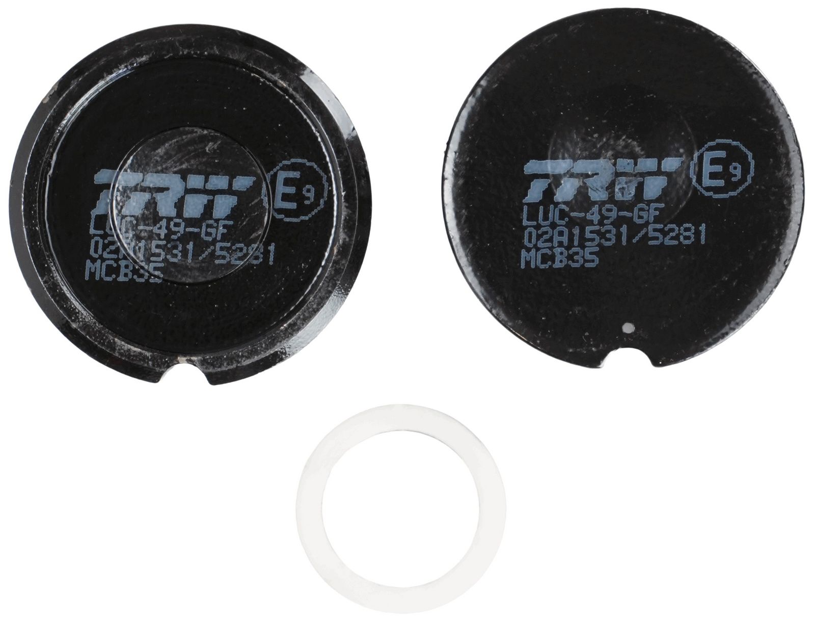 set placute frana,frana disc TRW Organic Allround MCB35