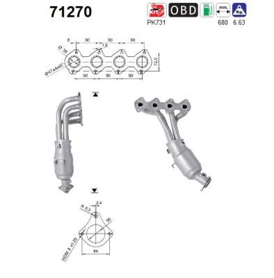 Katalizator AS 71270