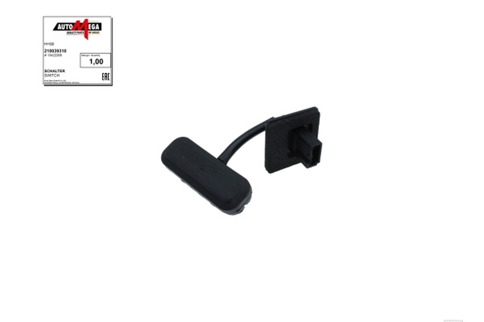 E-shop Vypínač, otváranie kufra AUTOMEGA 210039310