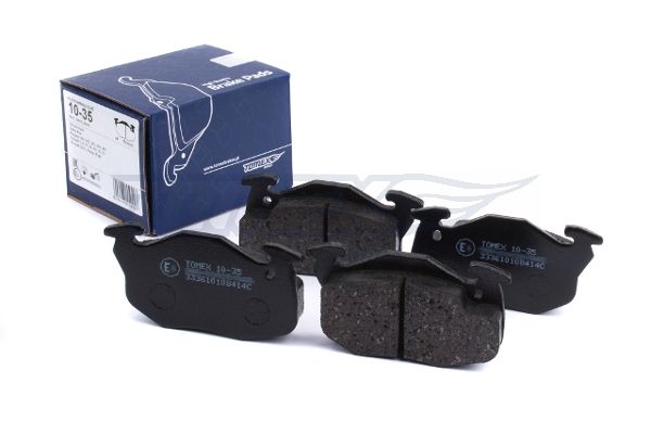 Levně Sada brzdových destiček, kotoučová brzda TOMEX Brakes 10-35