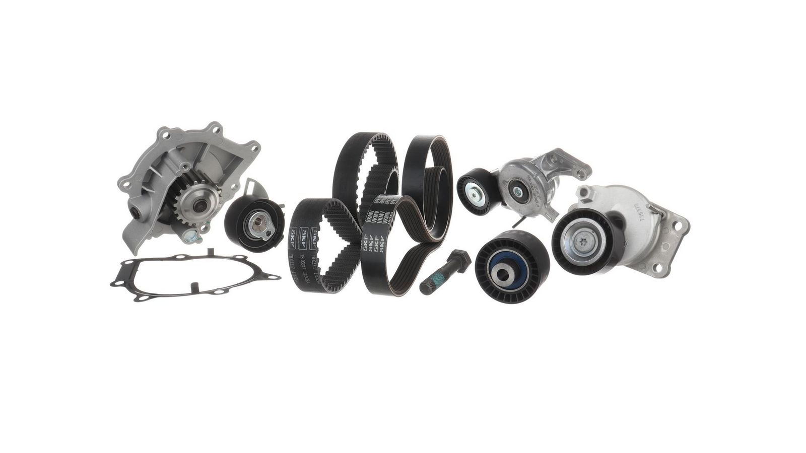 Veepump + hammas-/soonrihmakomplekt