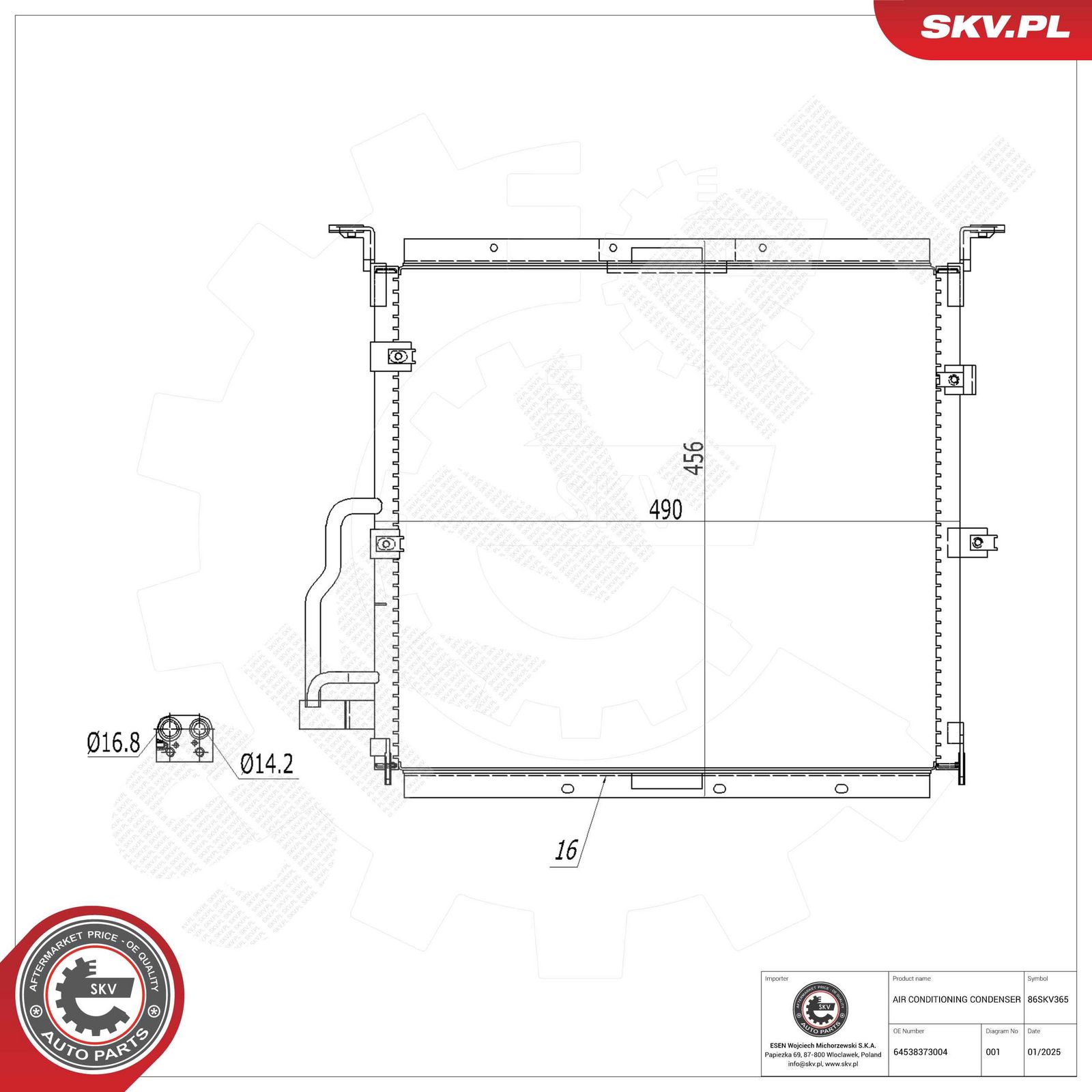 Kondensators, Gaisa kond. sistēma